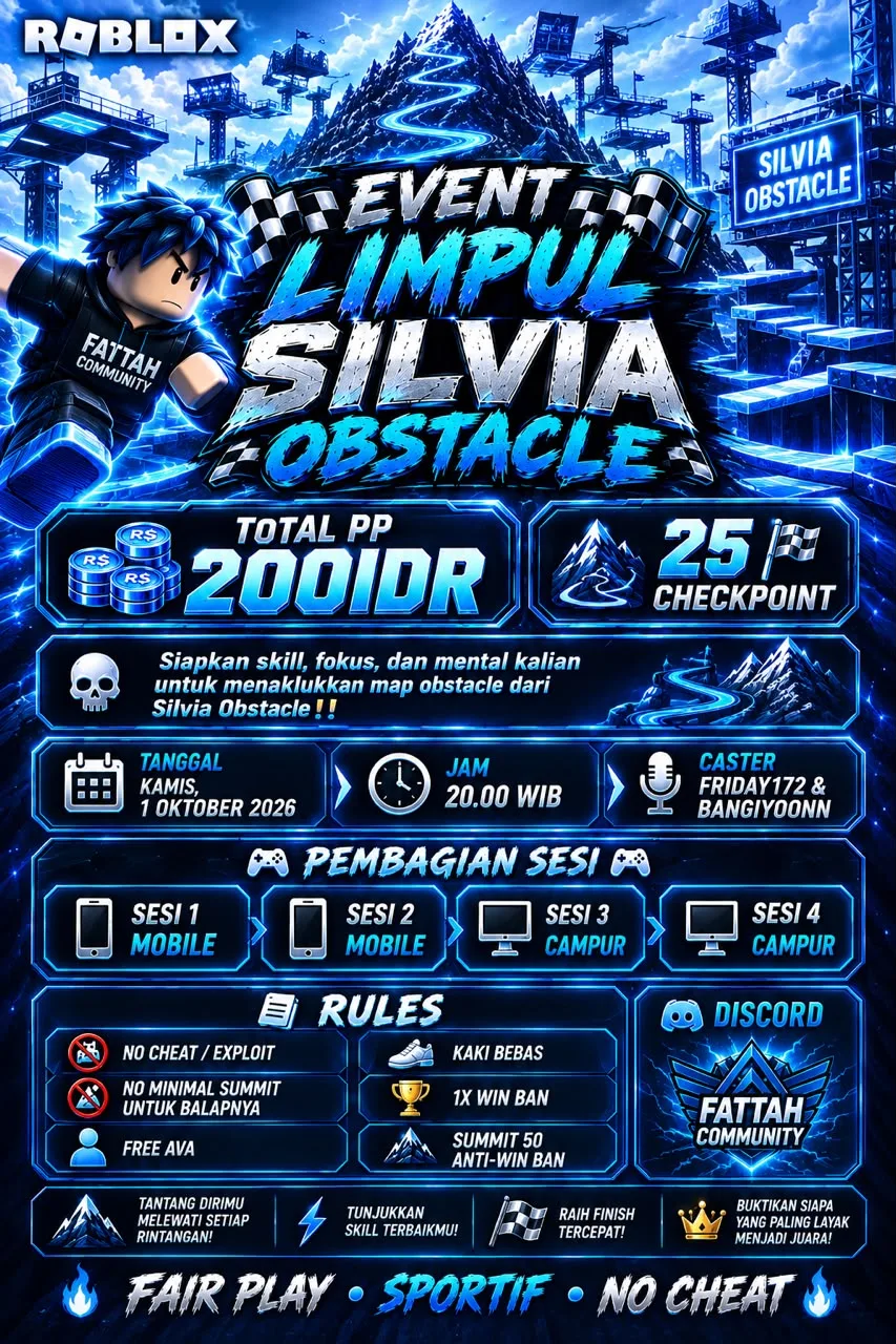Poster EVENT LIMPUL SILVIA OBSTACLE