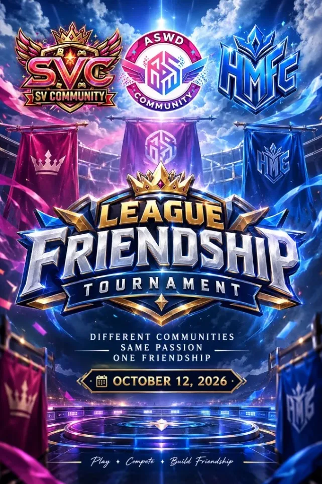 Poster LEAGUE FRIENDSHIP TOURNAMENT
